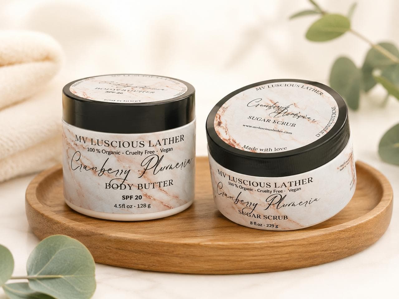 CRANBERRY PLUMERIA BODY BUTTER