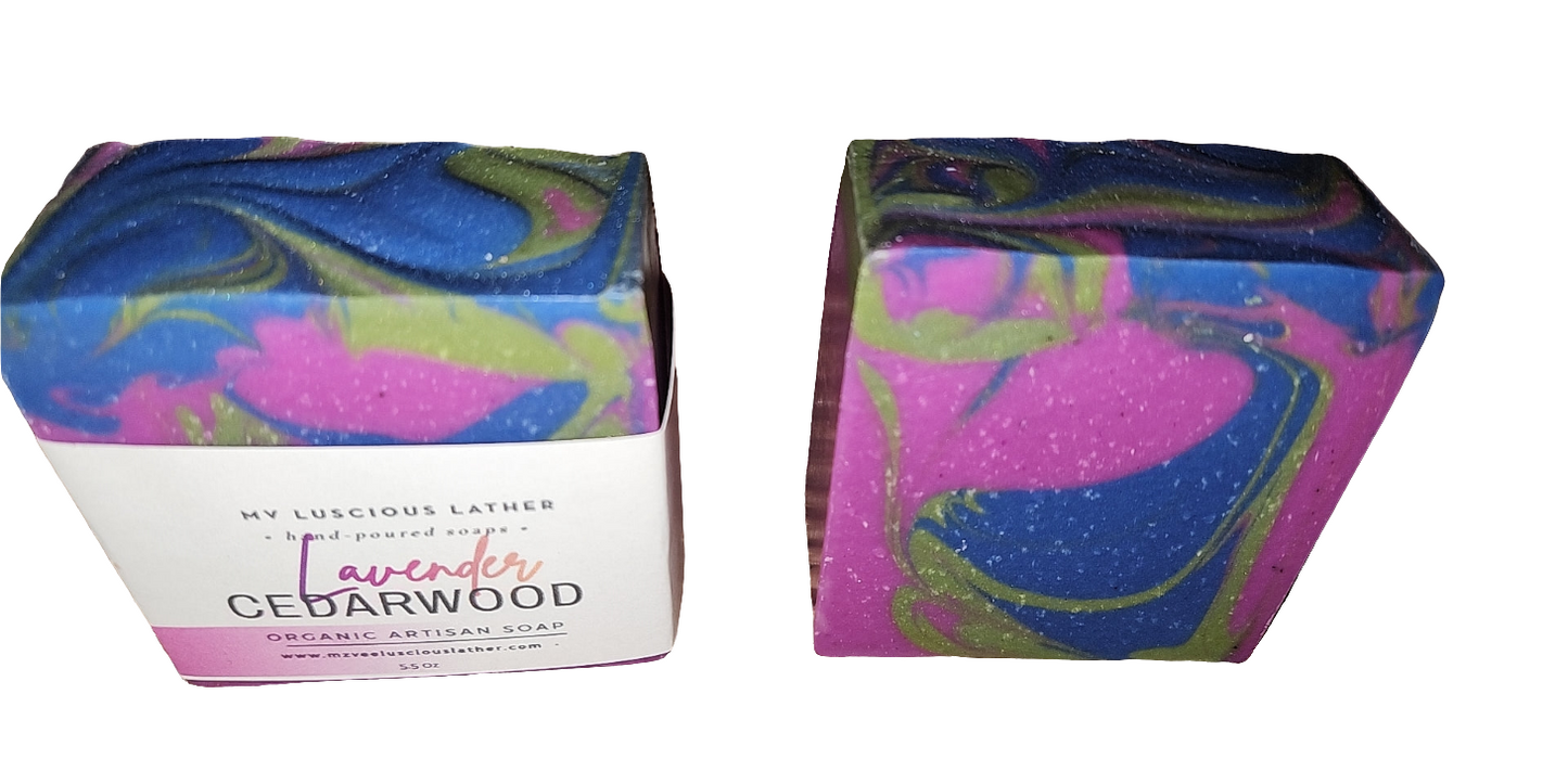 LAVENDER CEDARWOOD SOAP